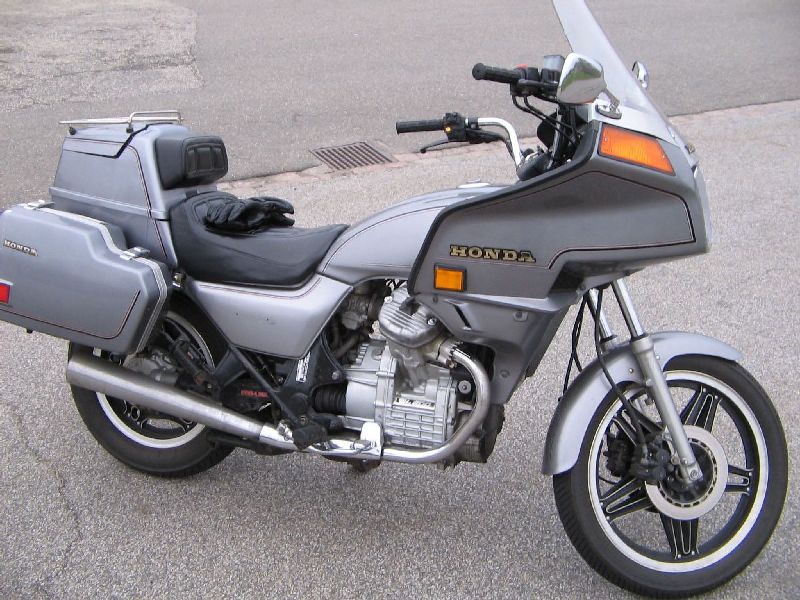 Honda GL500 Silver Wing bike lock diagram 